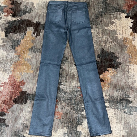 75 Fauburg Jean Dark Gun metal denim jeans Nwt - Picture 4 of 10